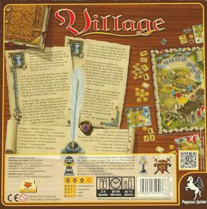 Village Brettspiel Rückseite